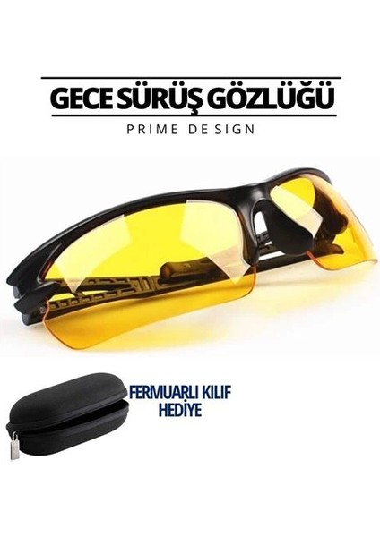 Bfs Prime Gece Sürüş ve Sis Gözlüğü Özel Kutulu