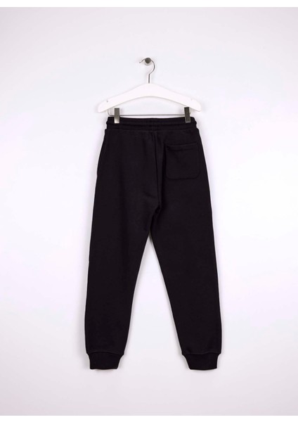 Lastikli Paça Siyah Erkek Çocuk Eşofman Altı IU0IU00713BEH fiyatları