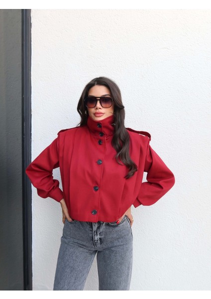 Dik Yaka Apoletli Ceket fiyatları