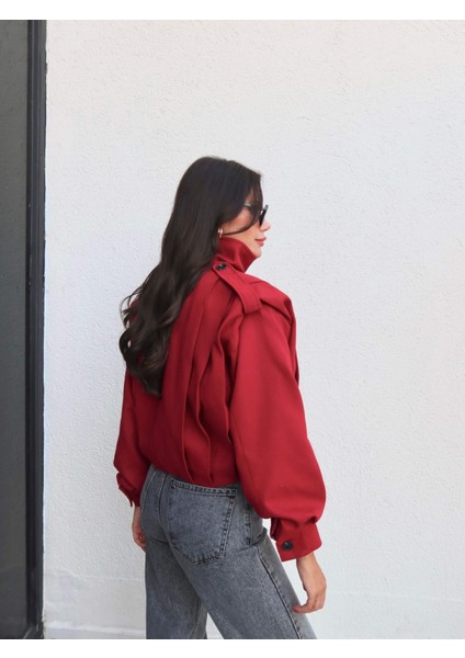 Dik Yaka Apoletli Ceket indirimleri