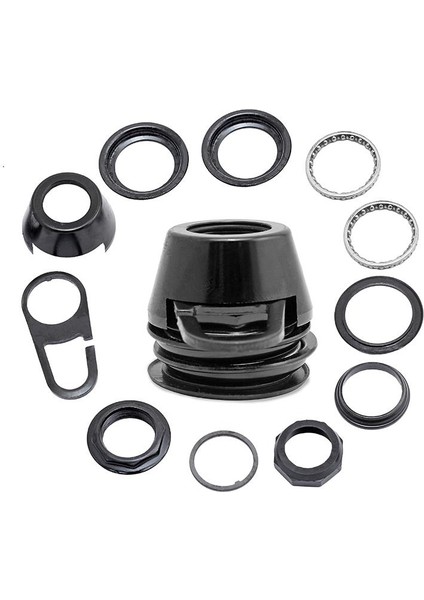 QLP-14C Furş Takımı ( Vidalı 1 1/8" Maşa Için ) Siyah