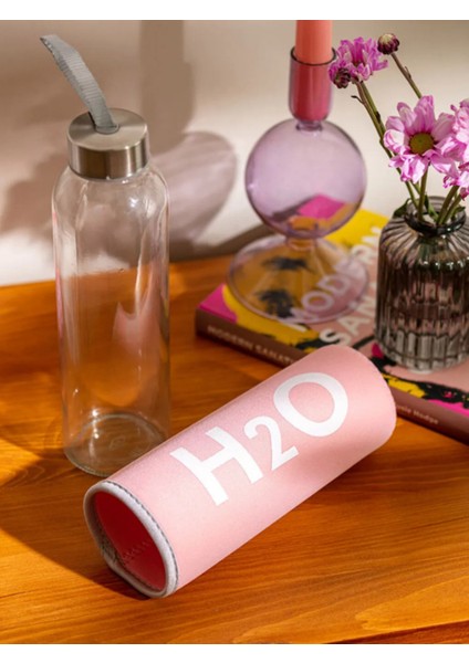 H2o Peluş Kılıflı Cam Matara - Mix fırsatları