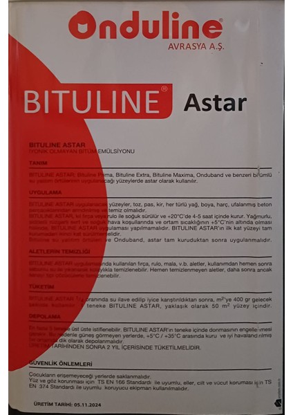 Bituline Astar 17 Kğ fırsatları