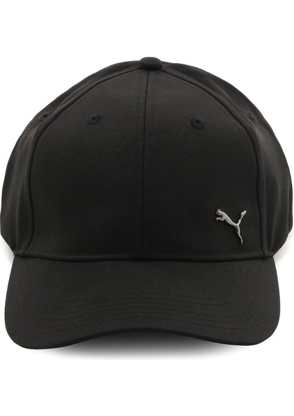 Metal Cat Cap Unisex Siyah Günlük Şapka 02126901