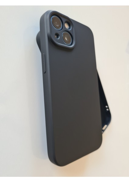 iPhone 13 Apple İle Uyumlu Logosuz Kamera Korumalı İçi Kadife Esnek Soft Silikon Kılıf fiyatları