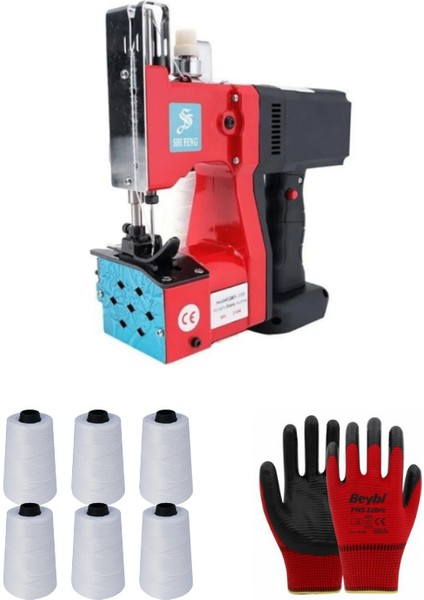 Shifeng GK9-900A Şarjlı Çuval Ağzı Dikiş Makinesi