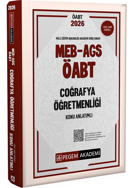 2026 Meb Ags Öabt Coğrafya Öğretmenliği Konu Anlatımlı