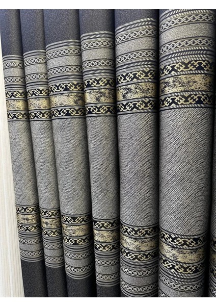 Nivemeshome Atlantik FJ614294 V-502 1/3 Sık Pileli Fon Perde Apm