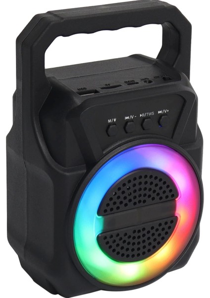 Bfs ABS-1309 Rgb Fm Kablosuz Hoparlör - Siyah fırsatları