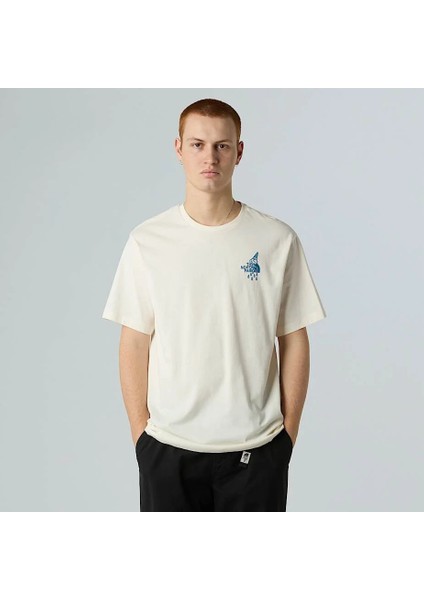 U Powder Days Relaxed S/s Tee-Graphıc Erkek Tişört NF0A8E4DQLI1