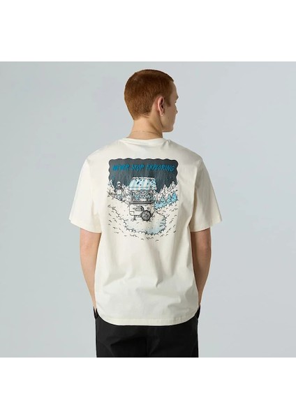 U Powder Days Relaxed S/s Tee-Graphıc Erkek Tişört NF0A8E4DQLI1 fiyatları