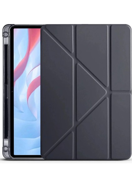 Bfs Huawei Honor Pad X9A Kalemlikli Mars Tablet Kılıfı - Gri