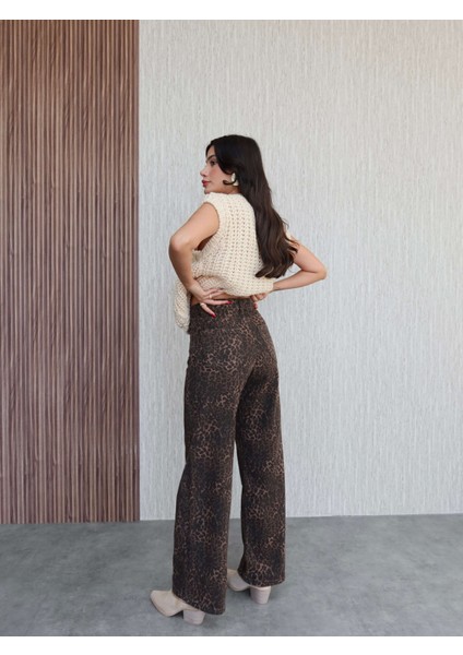 Leo Desen Gabardin Bol Kesim Pantolon modelleri