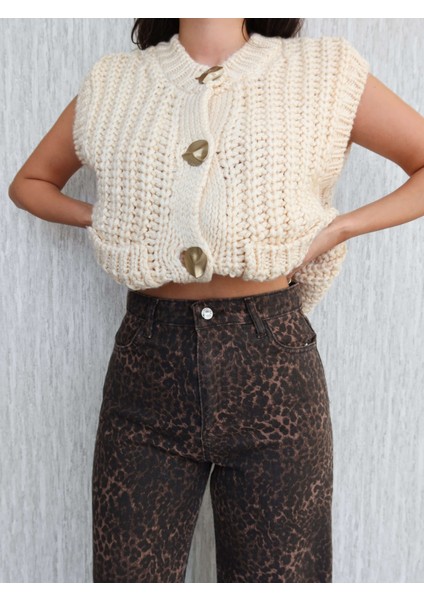 Leo Desen Gabardin Bol Kesim Pantolon indirimleri