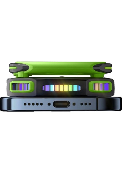 Bfs X111 Rgb Radyatör Telefon Soğutucu Fan - Siyah indirimleri