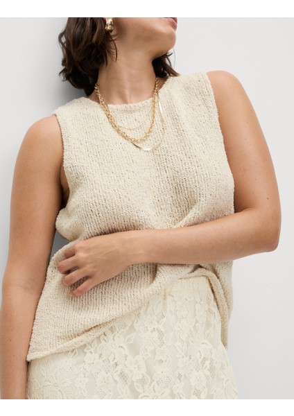 Dantel Detaylı Katmanlı Maxi Etek