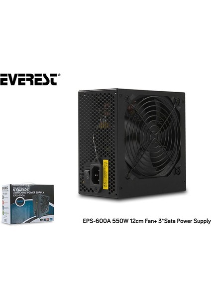 EPS-600A 600W 12CM Fsn 4 Sata Aktif Pfc Güç Kaynağı Power Supply