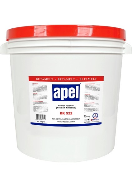 BK522 Hotmelt (Boncuk Tutkal) 25 Kg.
