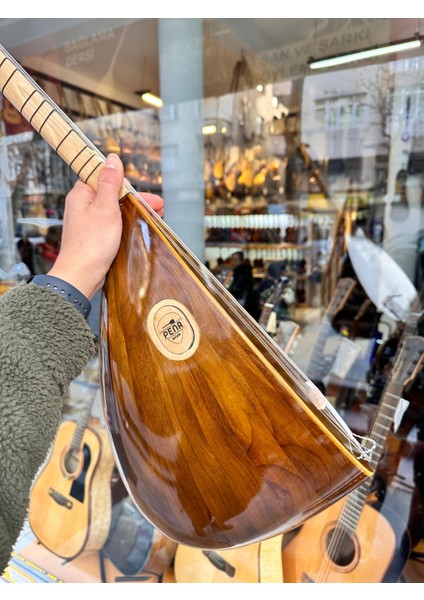 Kısa Sap Yarı Profesyonel Ceviz Bağlama 41 Tekne Jak Girişli fiyatları