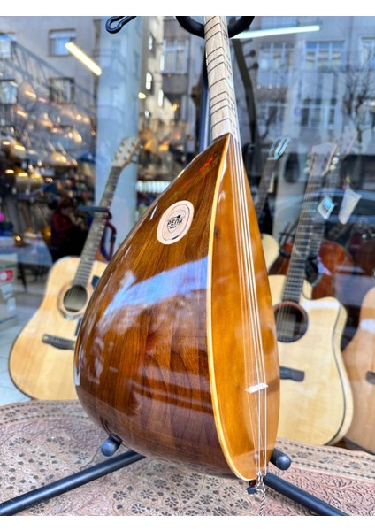 Kısa Sap Yarı Profesyonel Ceviz Bağlama 41 Tekne Jak Girişli fırsatları