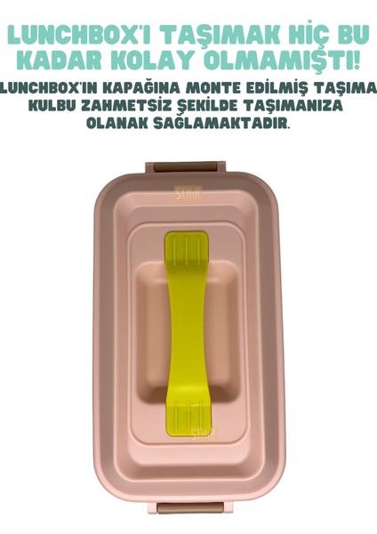 Bento 1000ML Lunchbox Yeni Koleksiyon 2 Katlı 3 Bölmeli Paslanmaz Çelik Sefer Tası Yemek Kutusu indirimleri