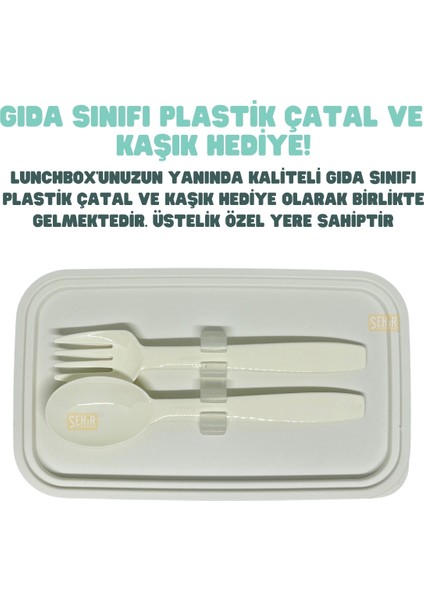 Bento 1000ML Lunchbox Yeni Koleksiyon 2 Katlı 3 Bölmeli Paslanmaz Çelik Sefer Tası Yemek Kutusu