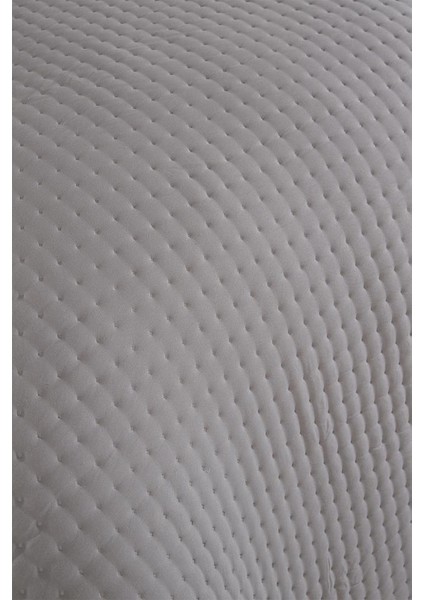 Elisa Dolgulu Çift Taraflı Tek Kişilik 180X240 cm Yatak Örtüsü Koyu Gri indirimleri