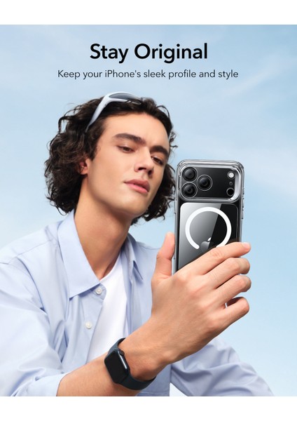 Apple iPhone 17 Pro Max Classic Hybrid Magsafe Standlı Kılıf fırsatları