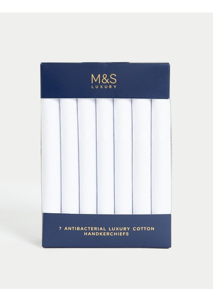 7’li Antibakteriyel Saf Pamuk Mendil Seti fiyatları