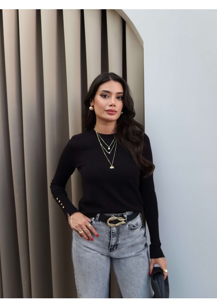 Uzun Kol Düğmeli Triko Body fiyatları