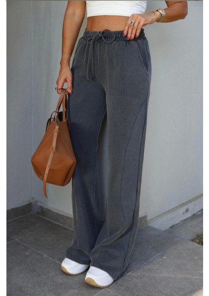 Gri Yıkamalı Eşofman fiyatları