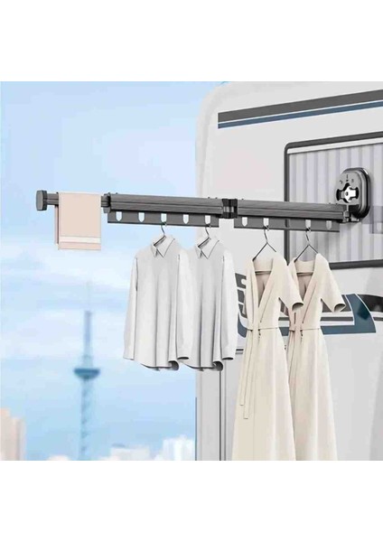 Alüminyum Vakumlu Modern Çamaşır Kurutma Askılığı 126CM fiyatları