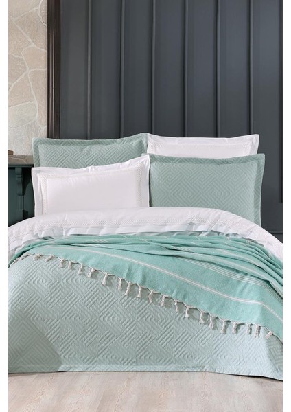 Elite Modern 8 Parça Gelin Seti Yeşil