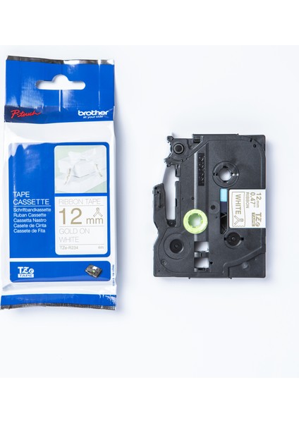 Beyaz Zemin Üzerine Altın Yazılı Kurdele Şerit