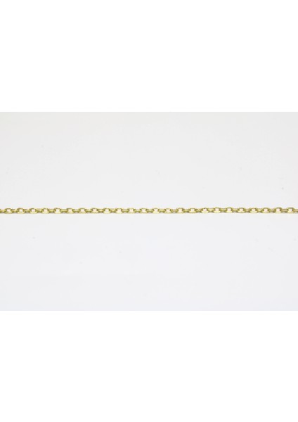 14 Ayar Altın Tek Yoncalı Yeşil Taşlı Bileklik