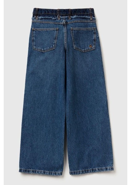 Kız Çocuk 488PCE04B-25K Denim Pantolon Mavi fiyatları