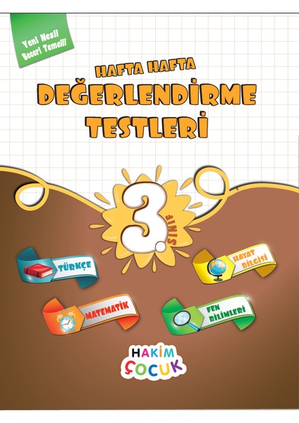 3. Sınıf Hafta Hafta Değerlendirme Testleri
