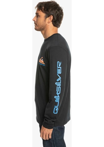 Omni Logo Long Sleeve Erkek T-Shirt EQYZT07233 fiyatları