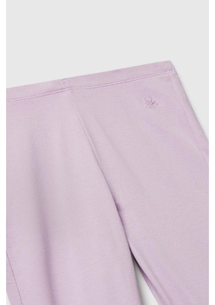 Kız Çocuk 3DKECF037-25K Ispanyol Tayt Lila modelleri