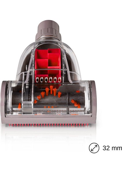 Mini Turbo Kırmızı Fırçalı 32MM fiyatları