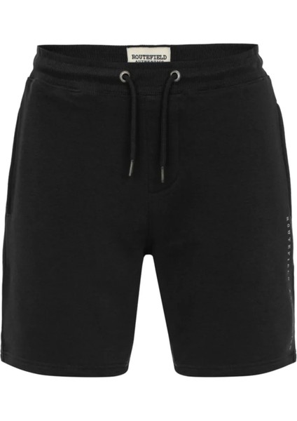 Sonic Şort Erkek Siyah Günlük Şort RFSONIC22-10010