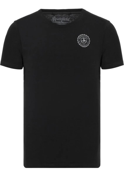 Timothy Erkek Siyah Tişört