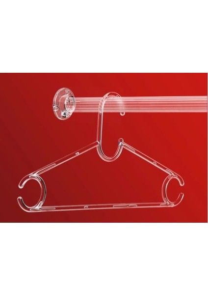 120 CM. ŞEFFAF DOLAP İÇİ ELBİSE ASKI BORUSU YUVARLAK - 4X30 cm. ASKI FLANŞLARI DAHİL fırsatları