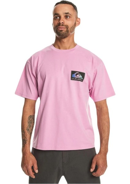 BACKFLASH TEES Pembe Erkek Kısa Kol T-Shirt