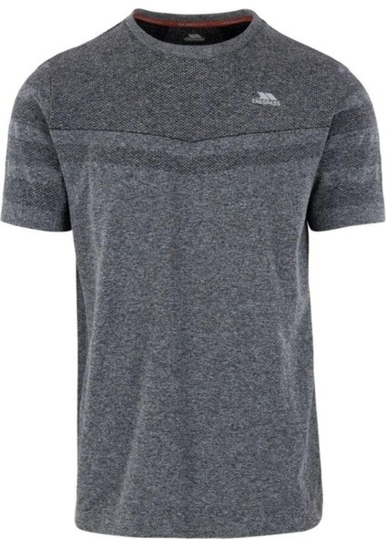 Mens Chenab TP75 Active Top Erkek Kısa Kollu Tişört Siyah