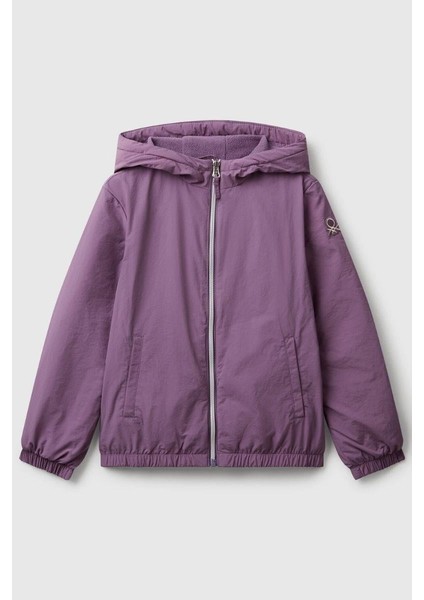 Kız Çocuk 2IGGCN06E-25K Yağmurluk Mor