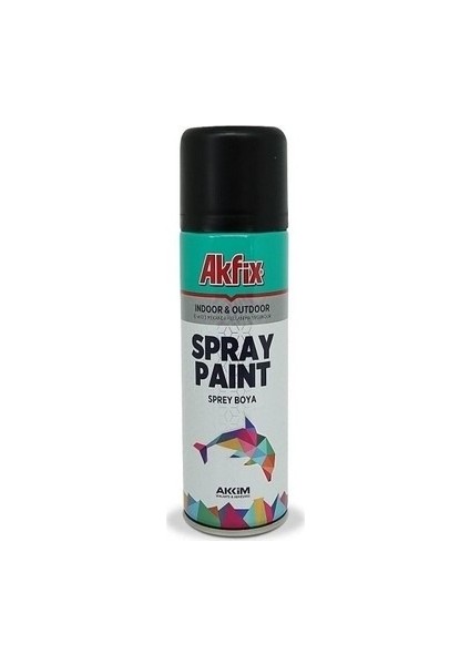 SP9005M Akfix Sprey Boya Mat Siyah 400 ml RAL9005 fiyatları