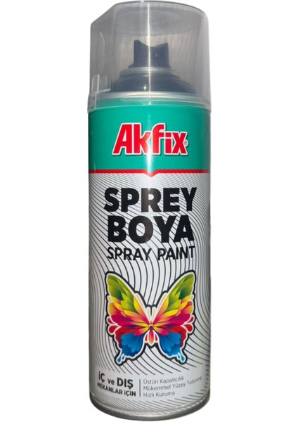 SP9005M Akfix Sprey Boya Mat Siyah 400 ml RAL9005 modelleri