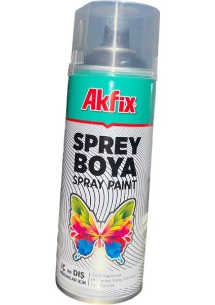 SP9005M Akfix Sprey Boya Mat Siyah 400 ml RAL9005 fırsatları