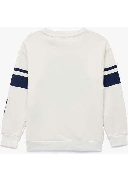 Erkek Çocuk Lisanslı Snoopy Baskılı Uzun Kollu Bisiklet Yaka Şardonlu Sweatshirt (Aw 25) fiyatları